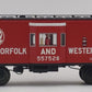 Lionel 6-17645 O Gauge Norfolk & Western Bay Window Illuminated Caboose #557528 LN/Box