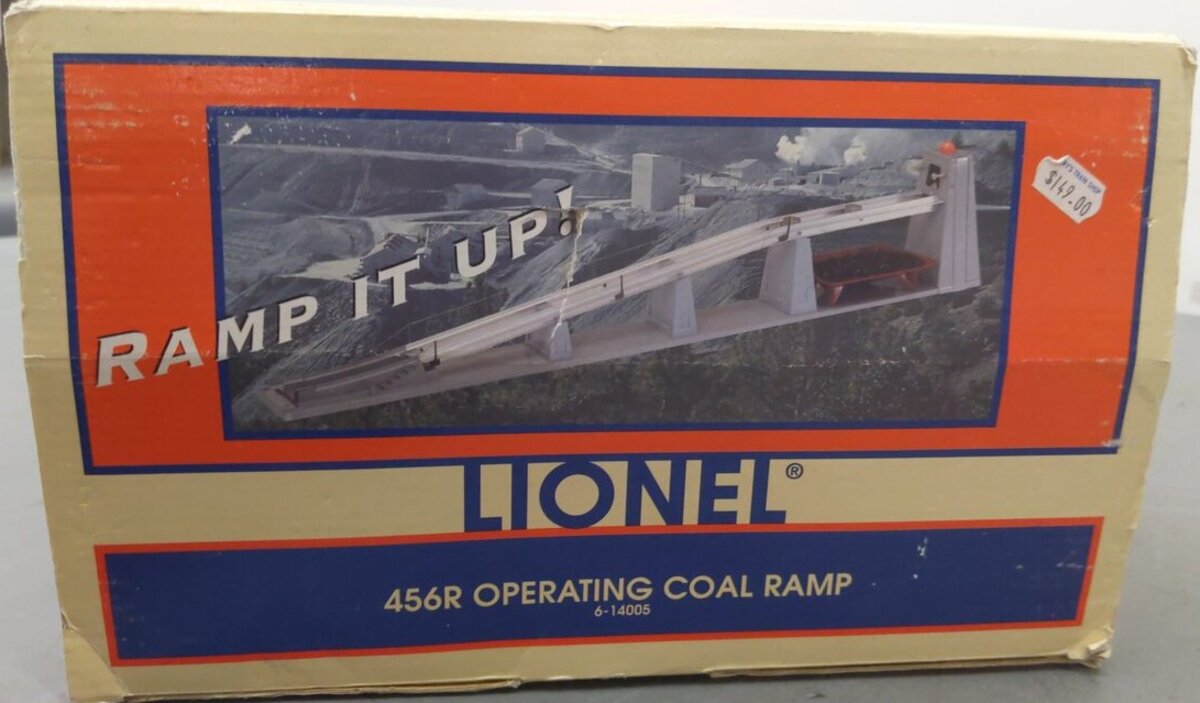 Lionel 6-14005 O Gauge 456R Operating Coal Ramp EX/Box