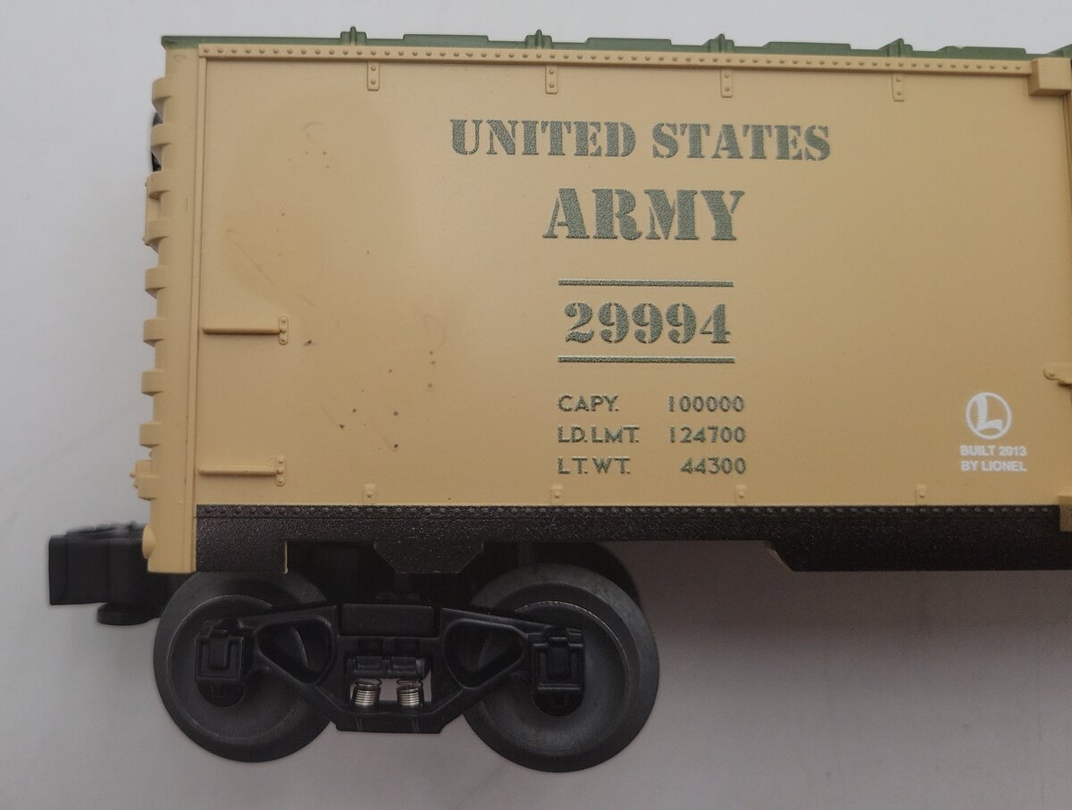 Lionel 6-29994 O USA Army Boxcar EX/Box