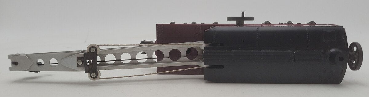 Lionel 6-16658 O Gauge Erie Lackawanna 6- Wheel Crane Car VG/Box
