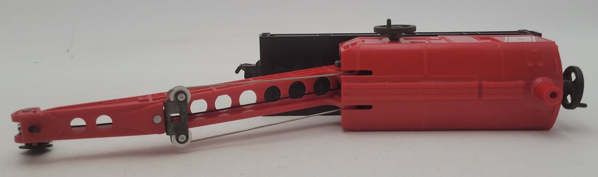 Lionel 6-16717 O Gauge Jersey Central Four Wheel Crane Car VG/Box