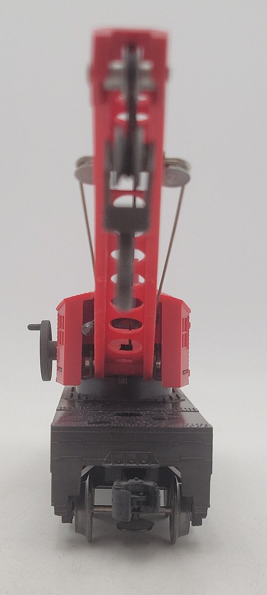 Lionel 6-16717 O Gauge Jersey Central Four Wheel Crane Car VG/Box