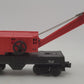 Lionel 6-16717 O Gauge Jersey Central Four Wheel Crane Car VG/Box