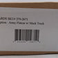 Menards 279-2671 O Gauge Army Flatcar w/ Mack Truck Load #54739 EX/Box