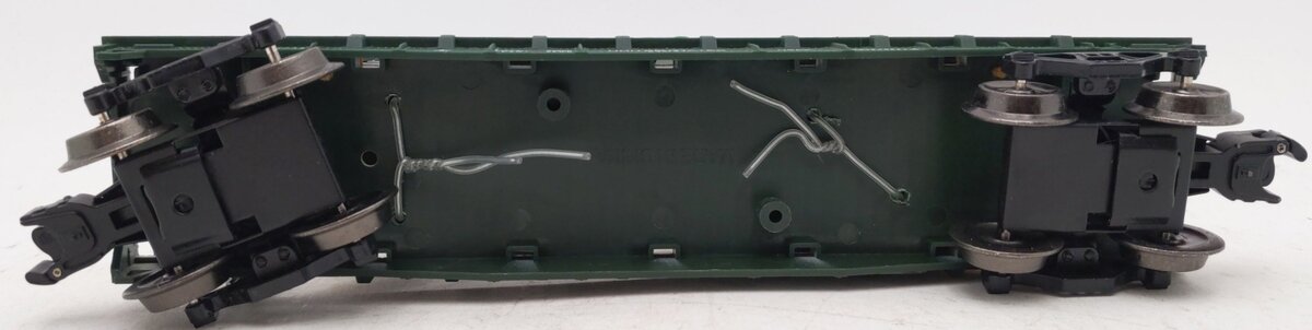 Menards 279-2671 O Gauge Army Flatcar w/ Mack Truck Load #54739 EX/Box