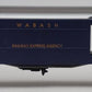 Lionel 6-19064 O Gauge Wabash REA Baggage Car #2630 EX/Box