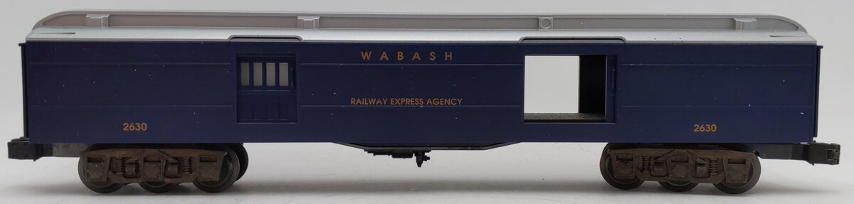Lionel 6-19064 O Gauge Wabash REA Baggage Car #2630 EX/Box