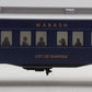 Lionel 6-19063 O Gauge Wabash Railway "City Of Danville" Coach Car #2632 EX/Box