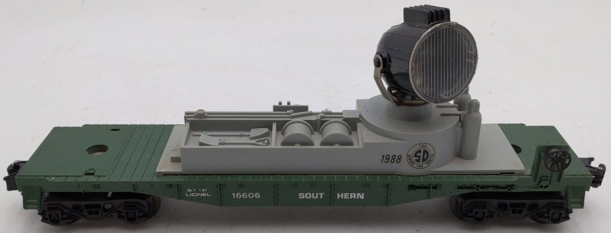 Lionel 6-16606 O Gauge Southern Operating Searchlight Car EX/Box