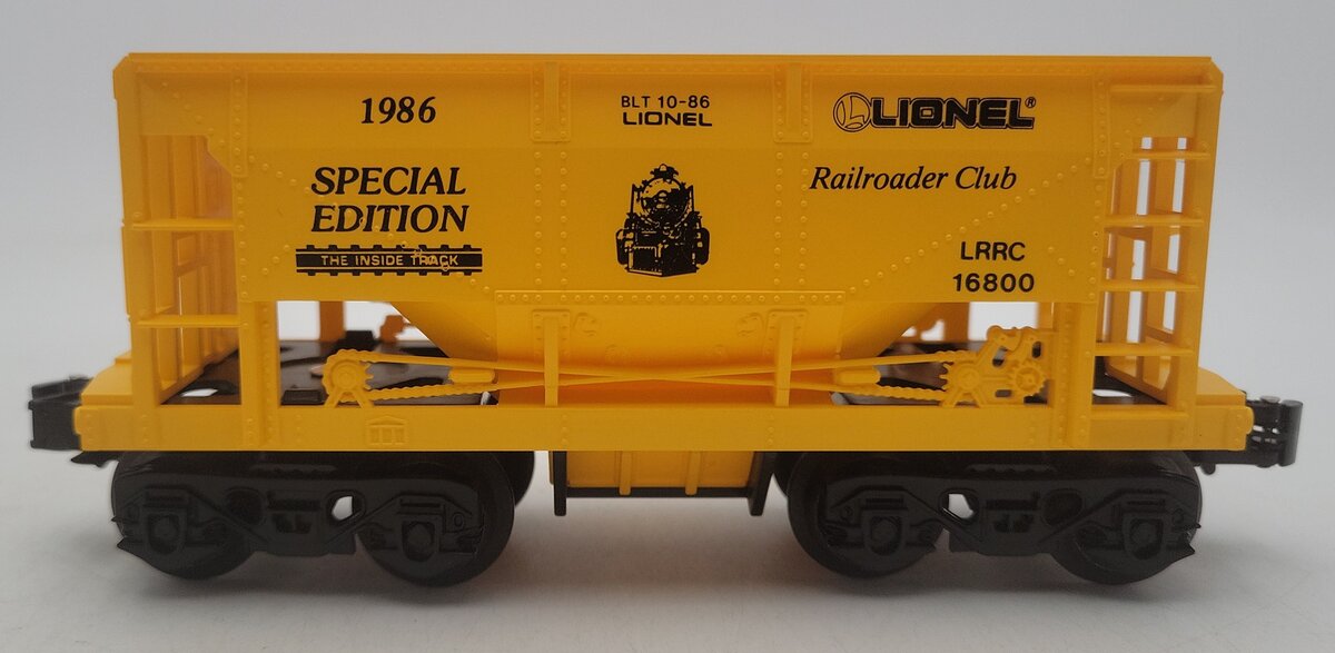 Lionel 6-16800 O Gauge Lionel Railroader Club Ore Car LN/Box