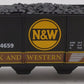 Menards 279-3857 O Gauge Norfolk & Western Hopper Car #4659 LN/Box