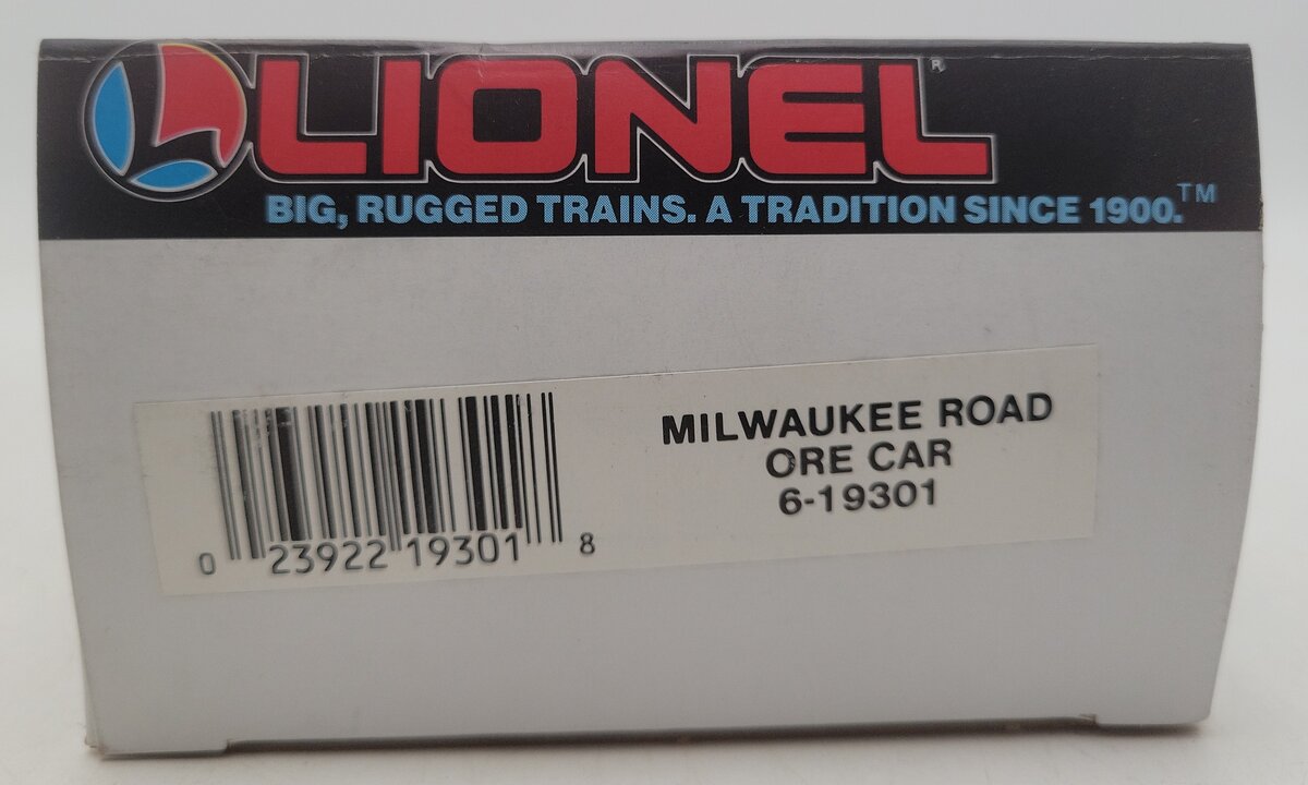 Lionel 6-19301 O Gauge Milwaukee Road Ore Car EX/Box