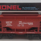 Lionel 6-19301 O Gauge Milwaukee Road Ore Car EX/Box