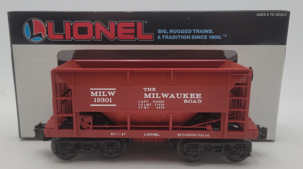 Lionel 6-19301 O Gauge Milwaukee Road Ore Car EX/Box