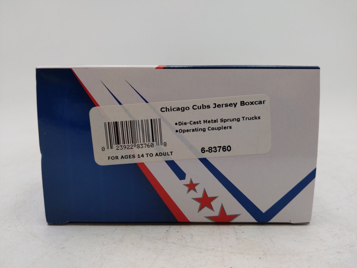 Lionel 6-83760 O Chicago Cubs Jersey Boxcar EX/Box