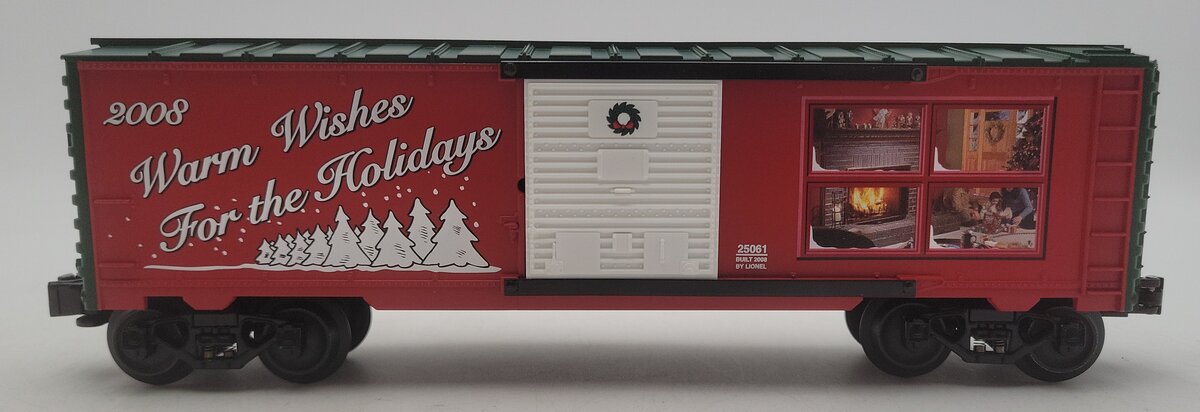Lionel 6-25061 O Gauge 2008 Christmas Boxcar #2008 LN/Box