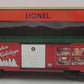 Lionel 6-25061 O Gauge 2008 Christmas Boxcar #2008 LN/Box