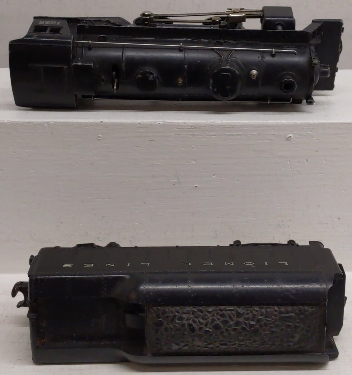 Lionel 1655 Vintage O Lionel Lines 2-4-2 Steam Locomotive with 1130T Tender VG