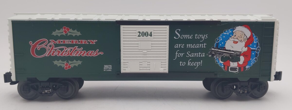 Lionel 6-36275 O Gauge 2004 Christmas Boxcar LN/Box