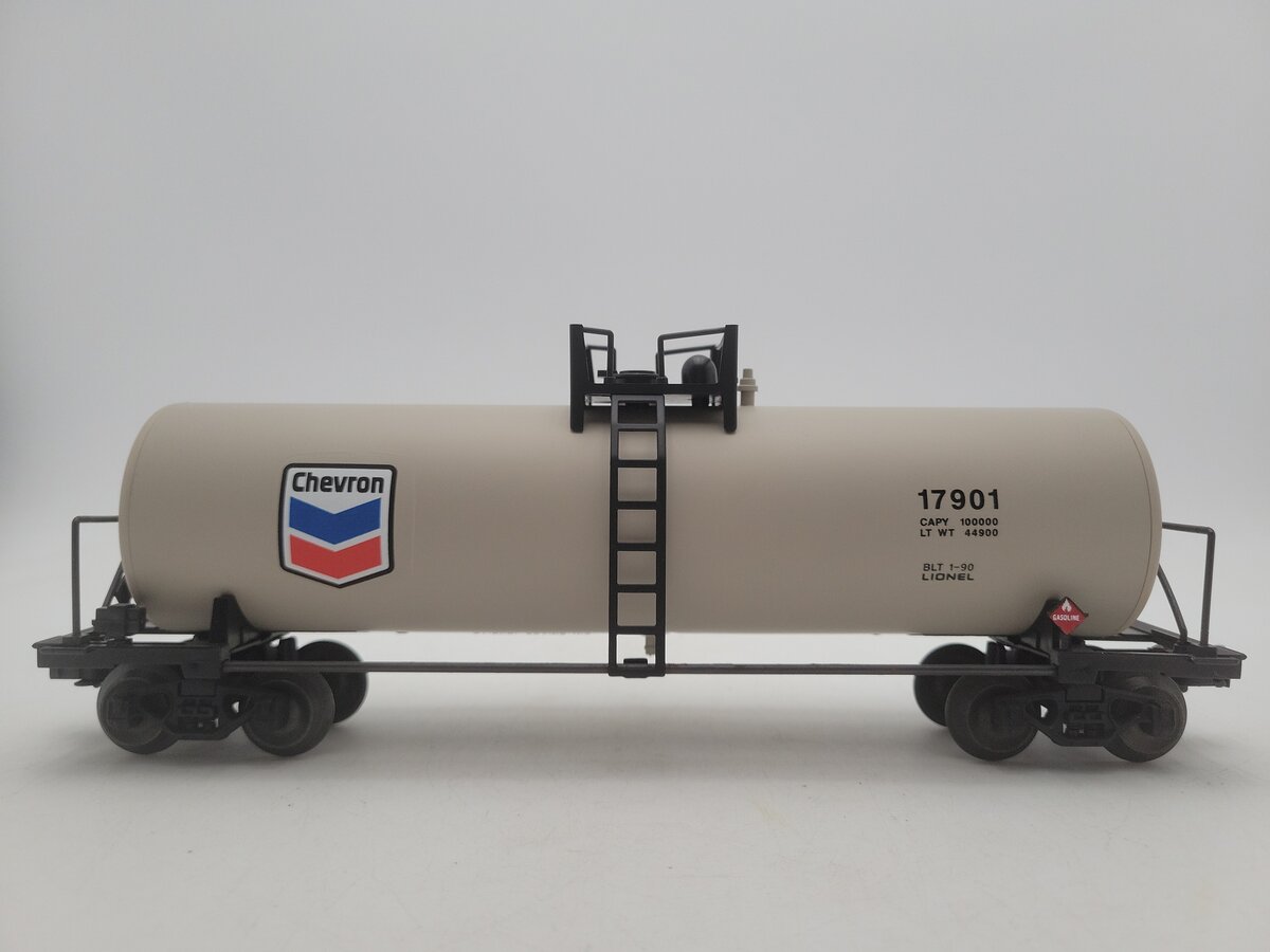 Lionel 6-17901 O Gauge Chevron Uni-body Tank Car EX