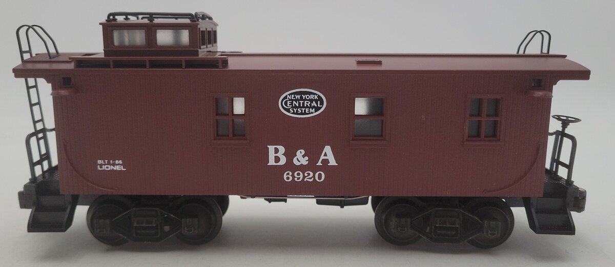 Lionel 6-6920 O Gauge Boston & Albany Woodside Illuminated Caboose #6920 EX/Box