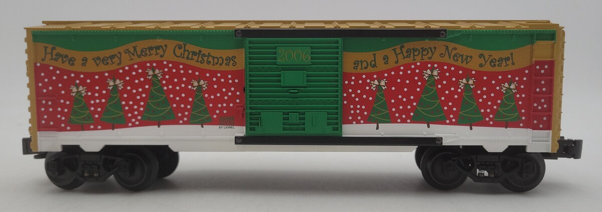 Lionel 6-25008 O Gauge 2006 Christmas Boxcar LN/Box
