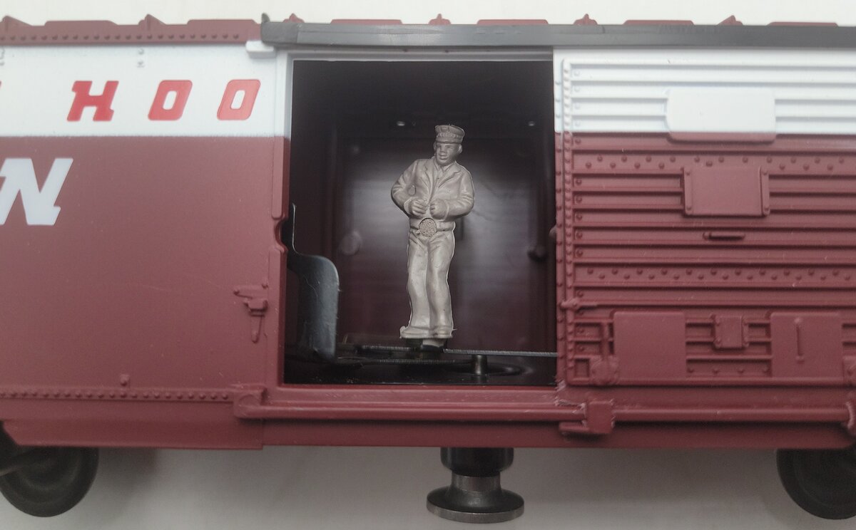 Lionel 6-9218 O Gauge Monon Mail Operating Boxcar EX/Box