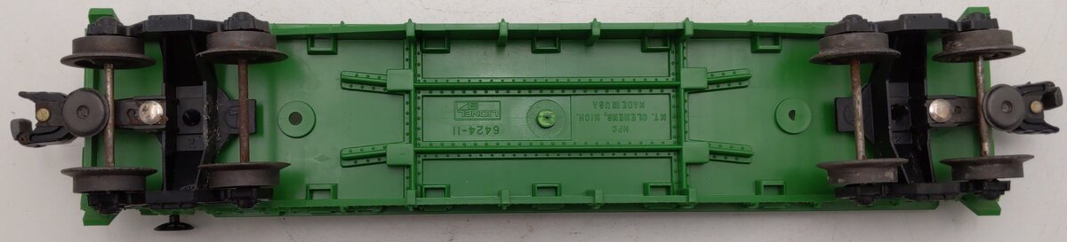 Lionel 6-9133 O Gauge Burlington Northern Flatcar #9133 with Trailers VG/Box