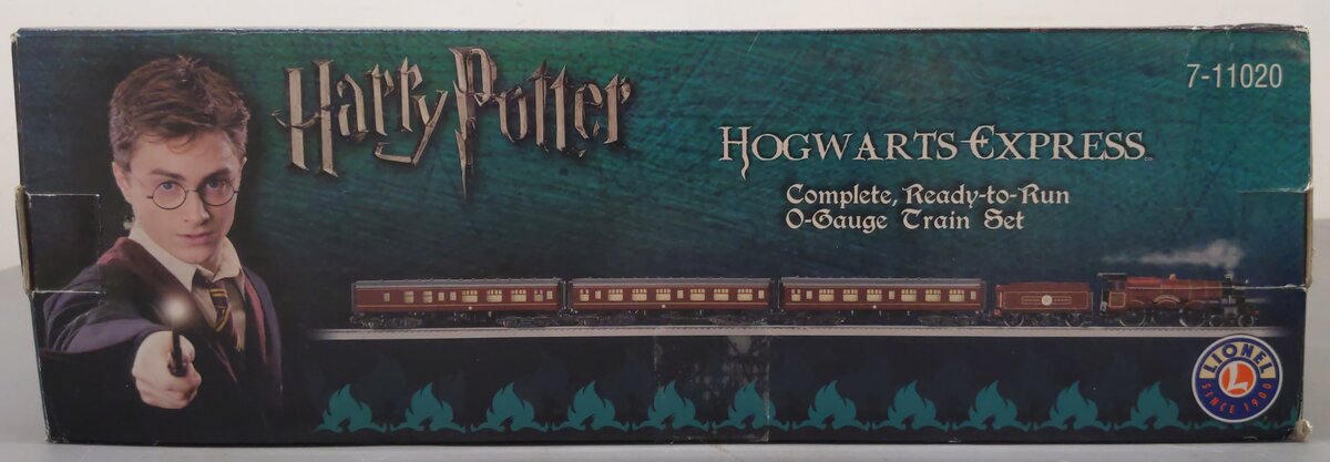 Lionel 7-11020 O Gauge Harry Potter Hogwarts Express Steam Train Set EX/Box