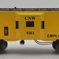 Lionel 6-9361 O Chicago & North Western Bay Window Illuminated Caboose #9361 EX/Box