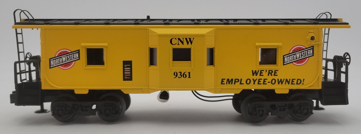 Lionel 6-9361 O Chicago & North Western Bay Window Illuminated Caboose #9361 EX/Box
