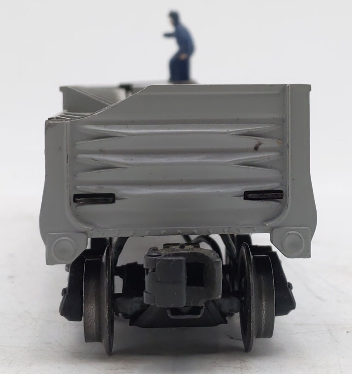 Lionel 3562-25 Vintage O Gray AT&SF Operating Barrel Car with Blue Letters VG/Box