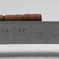 Lionel 3562-25 Vintage O Gray AT&SF Operating Barrel Car with Blue Letters VG/Box