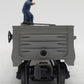Lionel 3562-25 Vintage O Gray AT&SF Operating Barrel Car with Blue Letters VG/Box