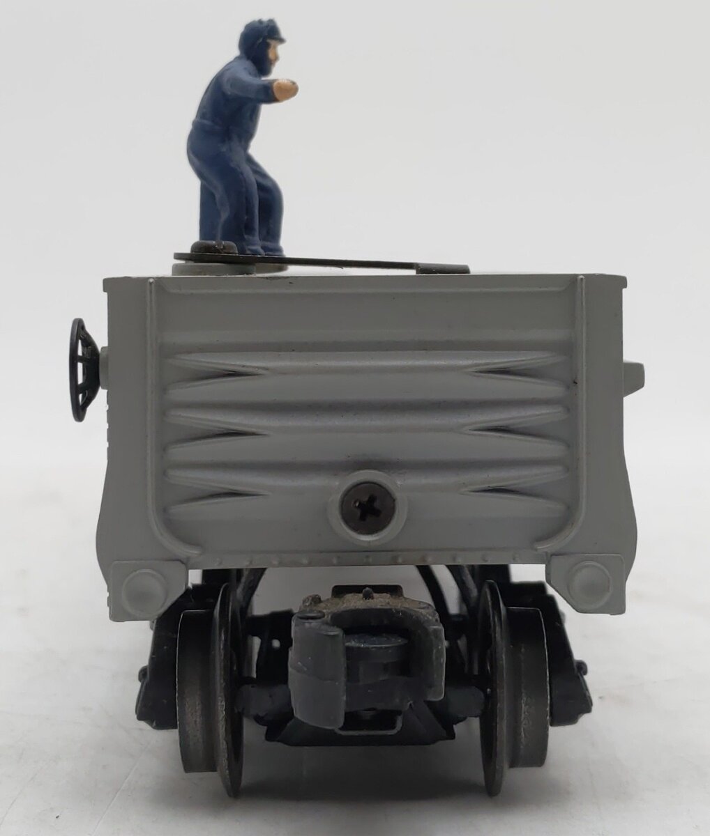 Lionel 3562-25 Vintage O Gray AT&SF Operating Barrel Car with Blue Letters VG/Box