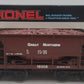 Lionel 6-19308 O Gauge Great Northern Ore Car with Ore Load #19308 EX/Box