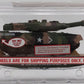 Menards 279-3989 O Military Flatcar w/ Leopard Tank NIB