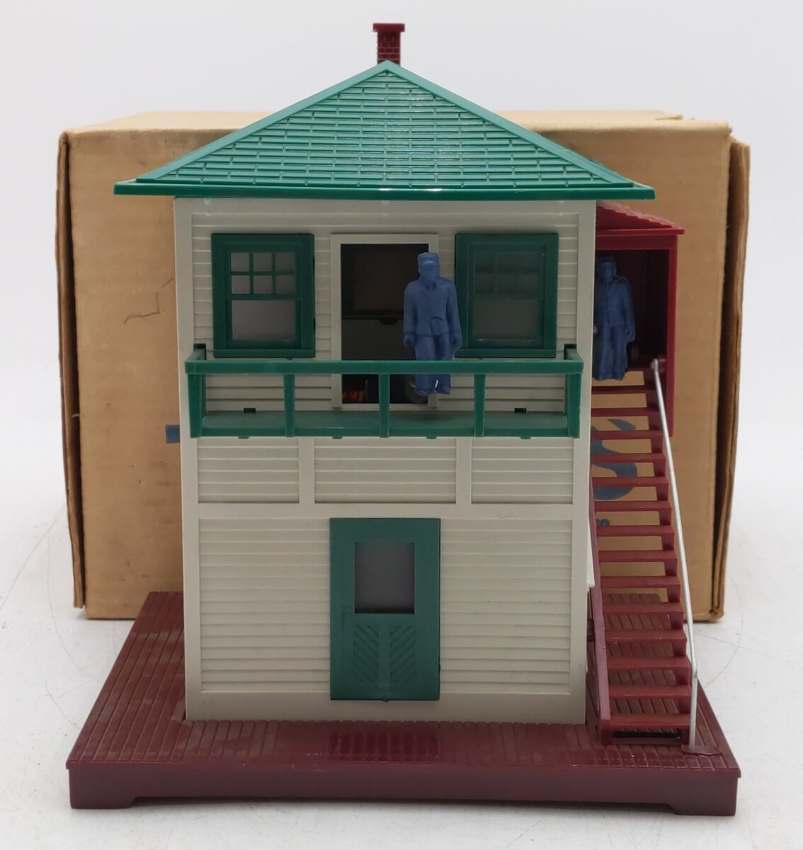 Lionel 445 Vintage O Operating Watchman Tower EX/Box