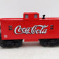 Lionel 36677 O Gauge Coca-Cola Lighted Caboose #36677 EX