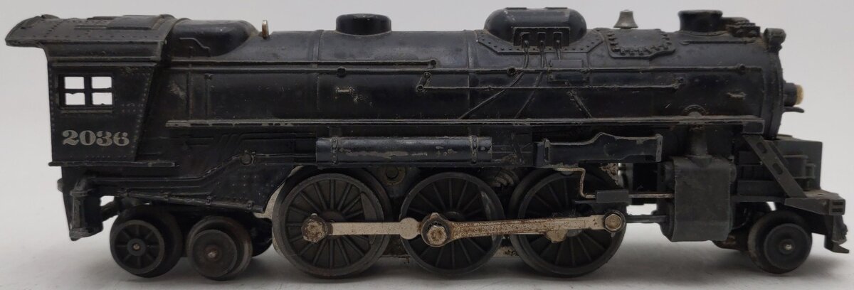 Lionel 2036 Vintage O 2-6-4 Steam Locomotive VG