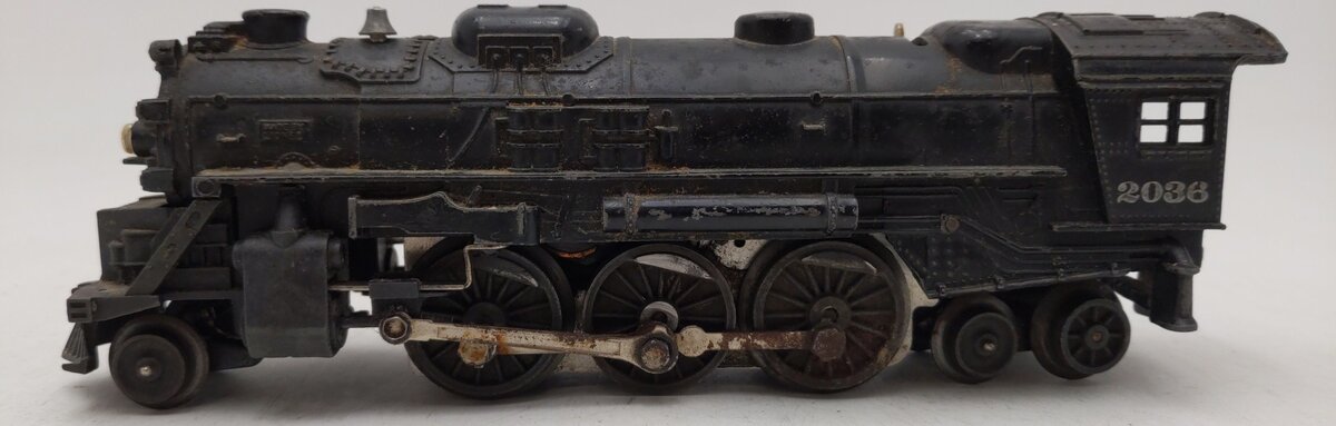 Lionel 2036 Vintage O 2-6-4 Steam Locomotive VG