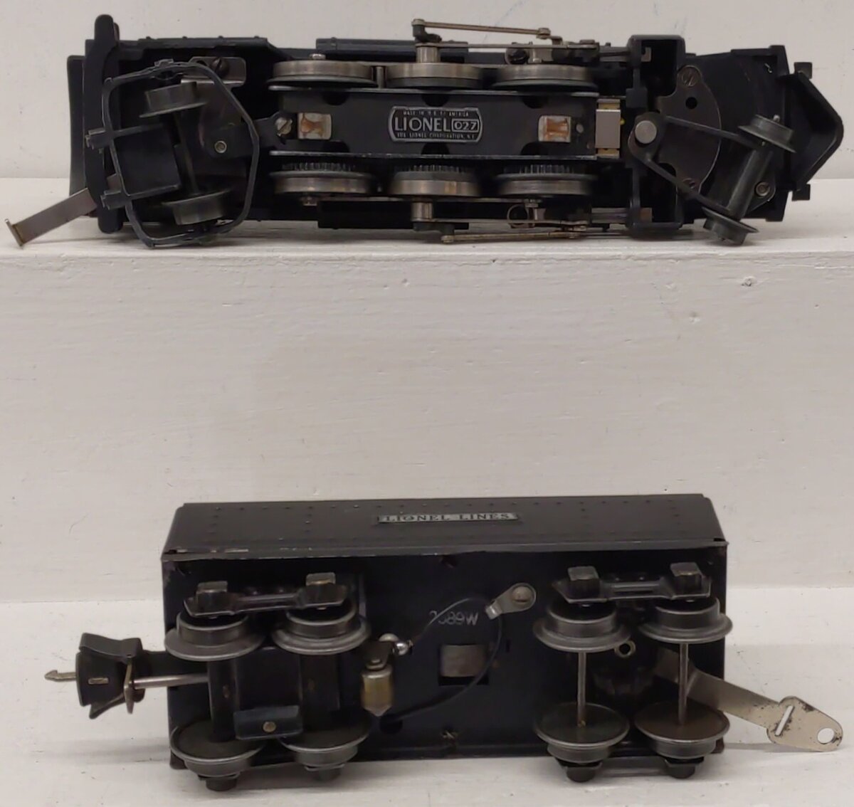 Lionel 1666 Vintage O 2-6-2 Diecast Steam Locomotive & Tender #2689W VG