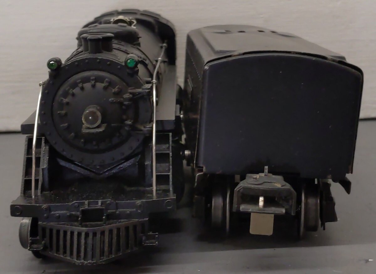Lionel 1666 Vintage O 2-6-2 Diecast Steam Locomotive & Tender #2689W VG