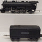 Lionel 1666 Vintage O 2-6-2 Diecast Steam Locomotive & Tender #2689W VG