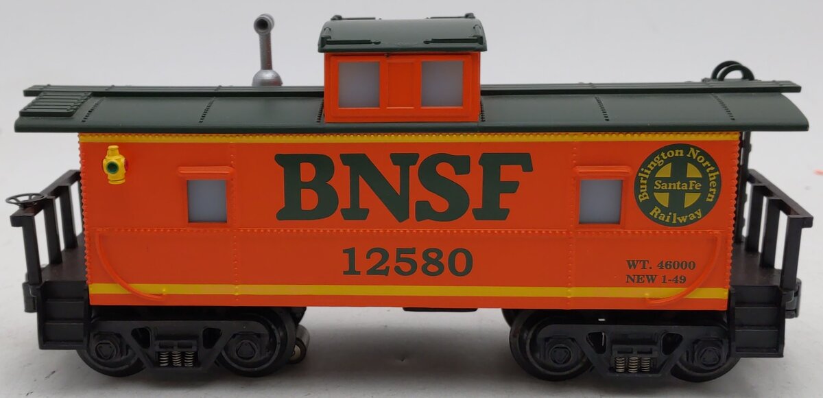RMT CAB-281 O Gauge S&P Burlington Northern Santa Fe Caboose #12580 EX
