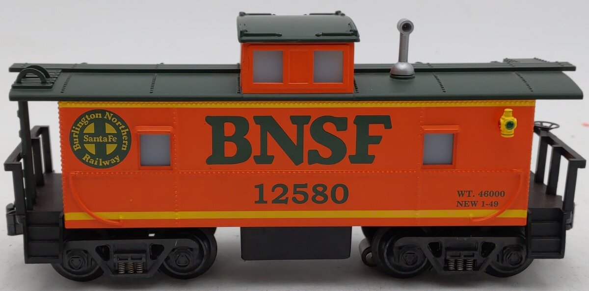 RMT CAB-281 O Gauge S&P Burlington Northern Santa Fe Caboose #12580 EX