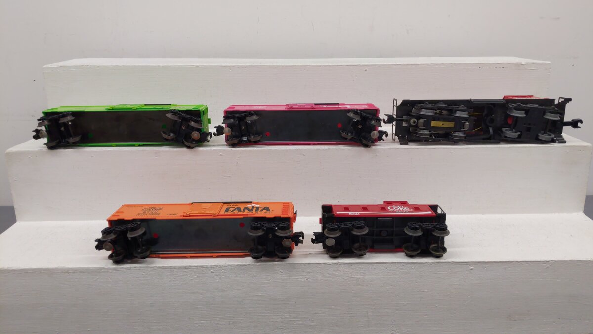 Lionel 6-1463 Coca-Cola Diesel Freight Train Set VG/Box