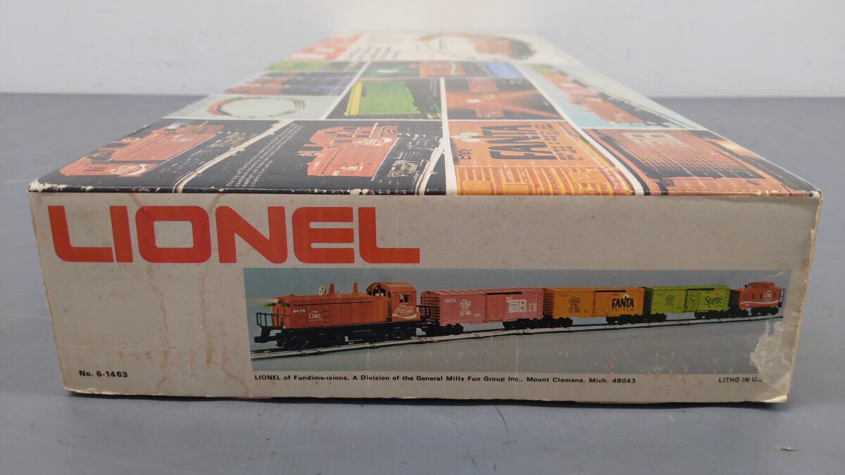 Lionel 6-1463 Coca-Cola Diesel Freight Train Set VG/Box