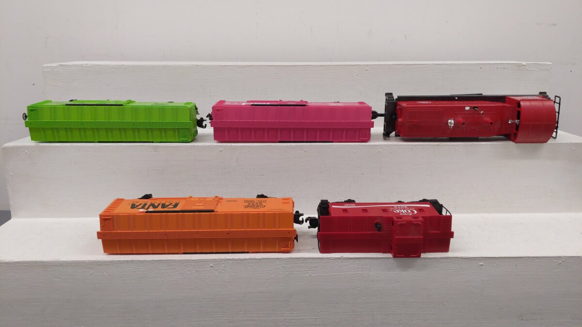 Lionel 6-1463 Coca-Cola Diesel Freight Train Set VG/Box
