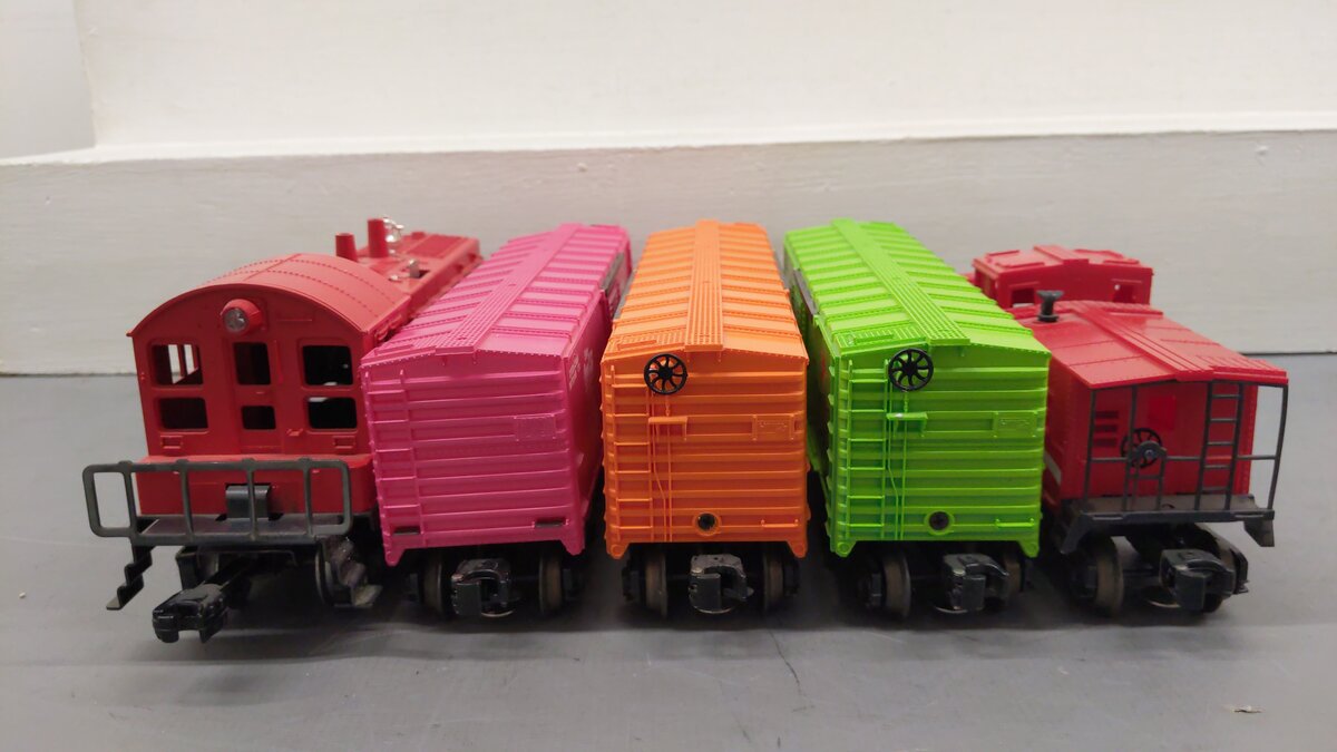 Lionel 6-1463 Coca-Cola Diesel Freight Train Set VG/Box